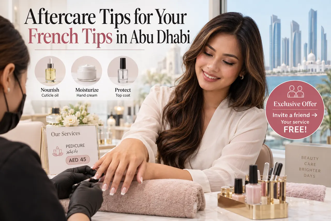 Aftercare Tips for Your French Tips in Abu Dhabi
